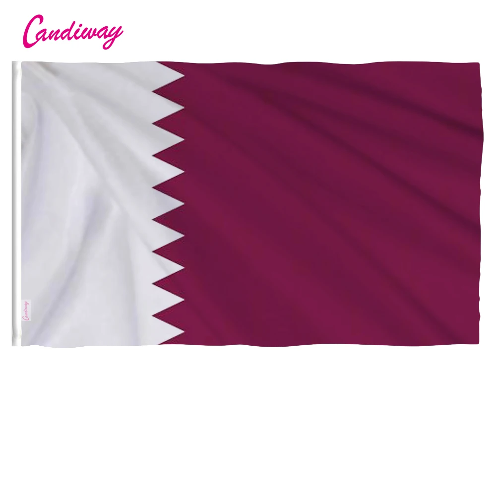 QATAR INTERNATIONAL страна полиэстер флаг 3X5 футов Doha