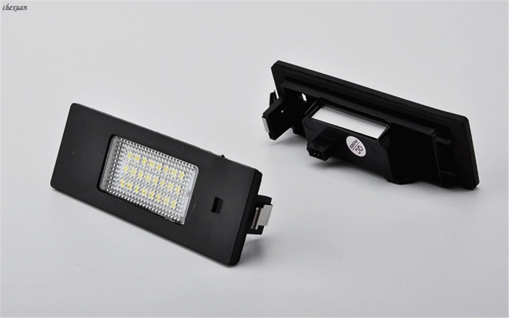 CSCSNL отражатели 2 шт мощностью 12V ABS 24smd белый 6000K светодиодный Подсветка