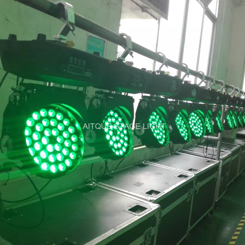 2 партии клубный светильник lyre светодиодный 36x10 моющийся зум движущийся головной