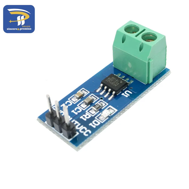 1 шт. 5A 20A 30A зал Текущий сенсор модуль ACS712 модель для arduino