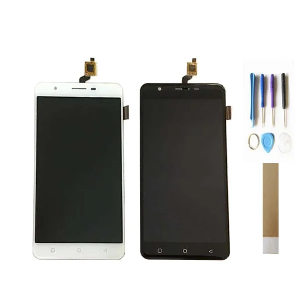 

5.5" For DEXP Ixion MS255 LCD Display With Touch Sensor Glass Digitizer Assembly Black White Color With Tools Tape