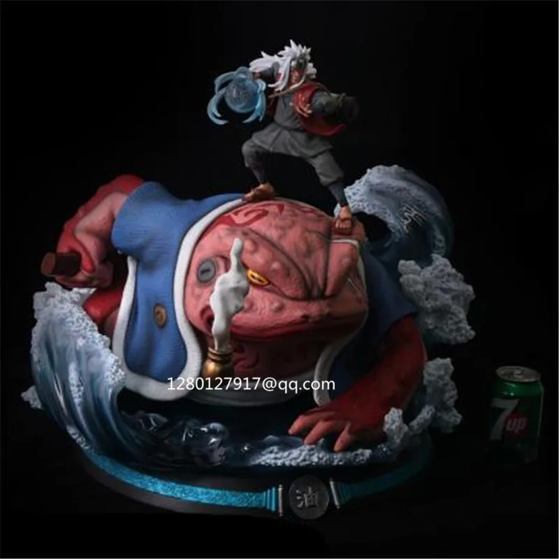 Аниме Наруто статуя Jiraiya полноразмерный портрет Gama Sennin бюст GK фигурка