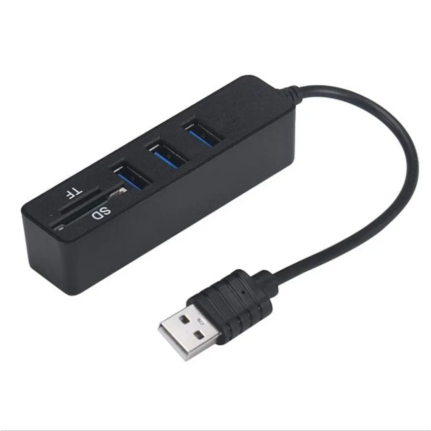 Usb-хаб планшет 2 в 1 супер скорость USB 0 3 порта сплиттер концентратор + кардридер