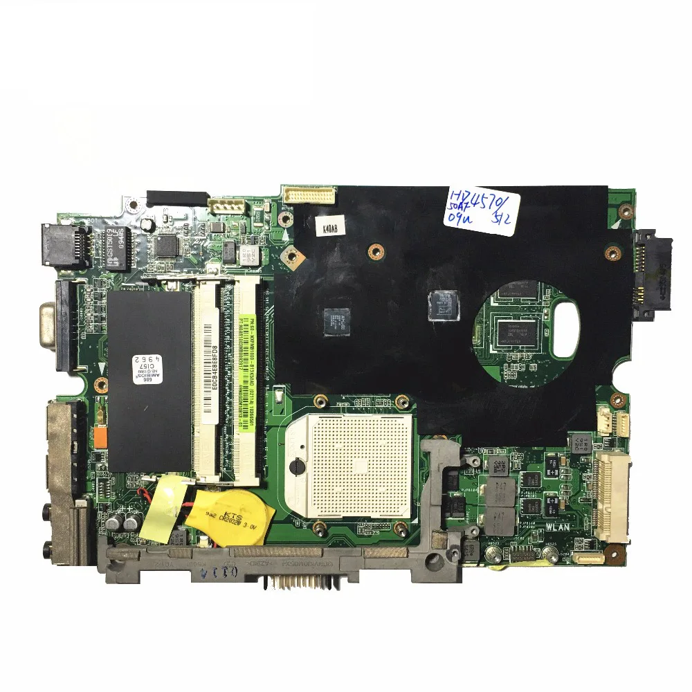 SZWXZY отличная 14-дюймовая материнская плата для ноутбука Asus K40AD K40AF K40AB DDR2 100% рабочая