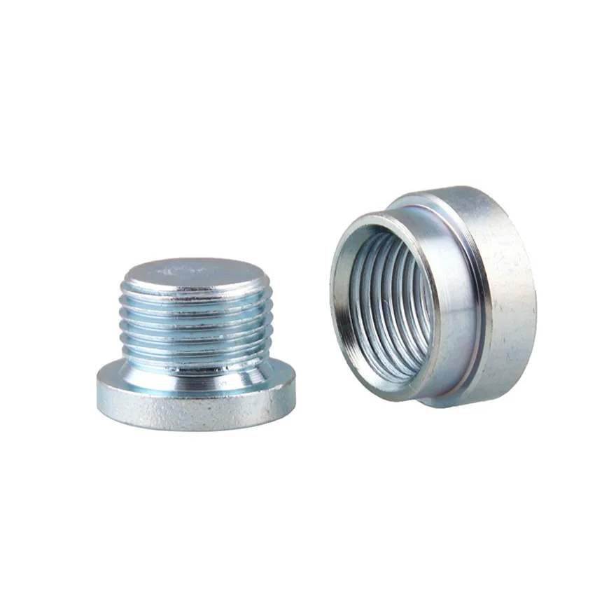 Фирменный новый серебристый сварочный зажим с датчиком Bung O2 для розеток из