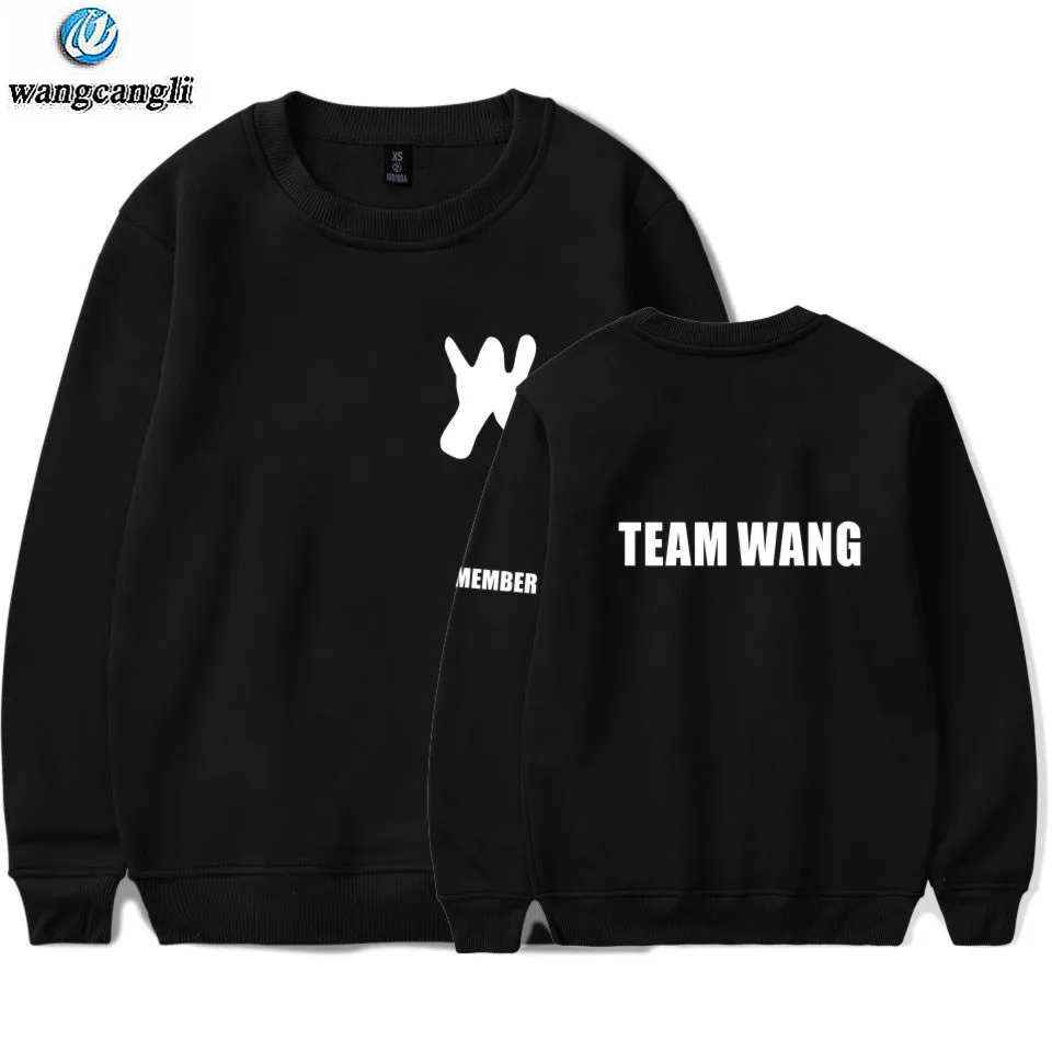Толстовки с капюшоном Kpop GOT7 Group Wang толстовки для мужчин и женщин весенне-осенняя