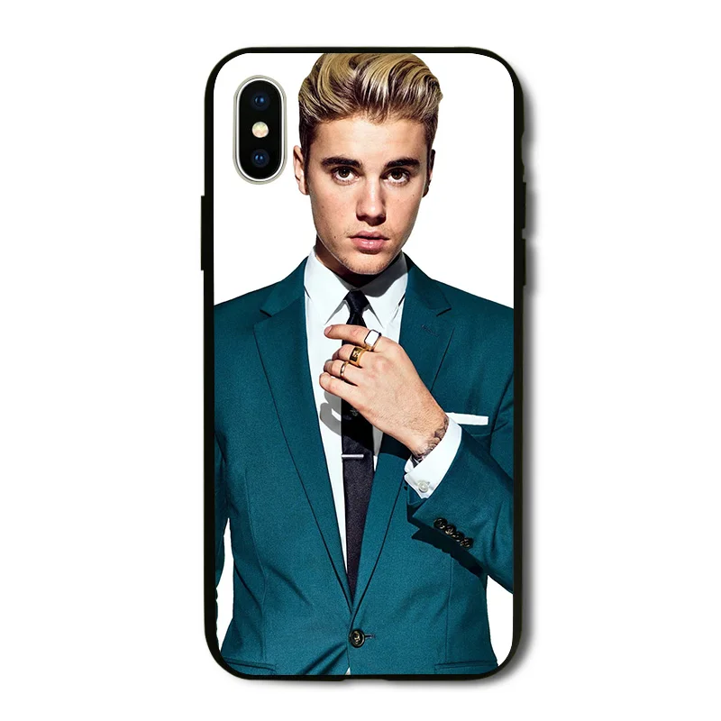Мягкий силиконовый чехол для телефона Justin Bieber из ТПУ iPhone 8 7 6 6S Plus X XS MAX XR 10 5S SE |