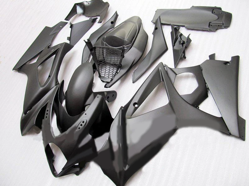 Custom Motorcycle Fairing kit for GSXR1000 K7 07 08 GSXR 1000 2007 2008 ABS All matte black Fairings set+Gifts SG41 | Автомобили и