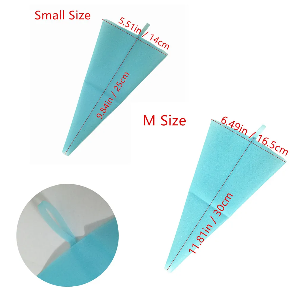 Кондитерское оборудование 1 шт. силиконовый многоразовый кондитерский мешок для