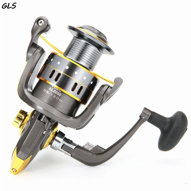 2000 3000 4000 5000 6000 70000 Spinning Fishing Reel 12BB Front Drag Body Saltewater Carp | Спорт и развлечения