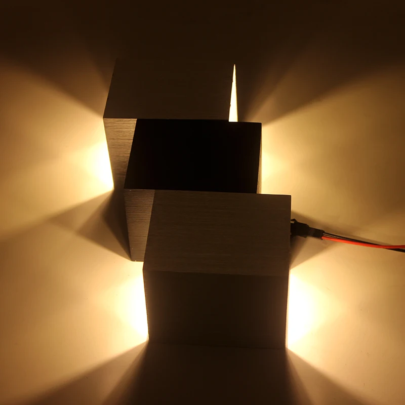 Настенный светодиодный ночник 6 Вт креативный современный светильник настенный