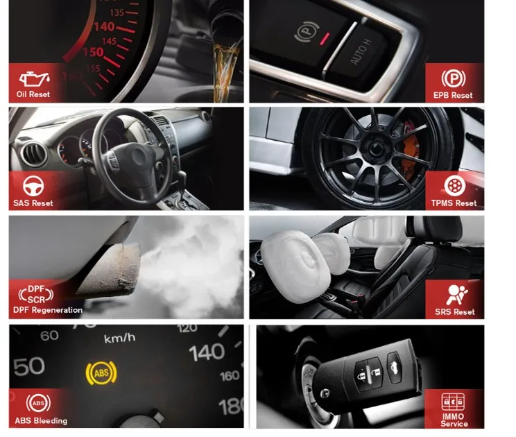 Autel TPMS диагностический инструмент MaxiPRO MP808TS сканер Профессиональный oe-уровень диагностики с двунаправленным управлением