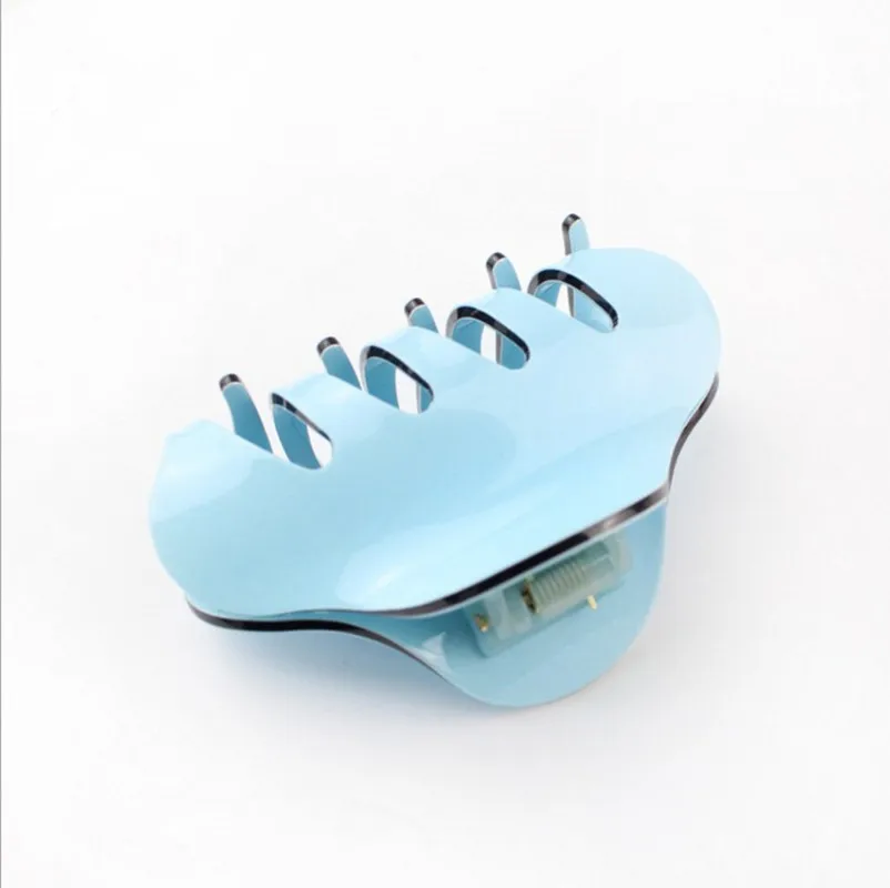 Большие размеры высококачественные акриловые заколки для волос ярких цветов