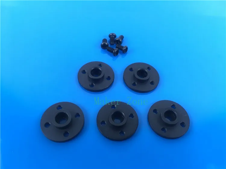 10 шт./лот металлический серводвигатель руль маленькие дисковые стенты MG995 MG996R и т.