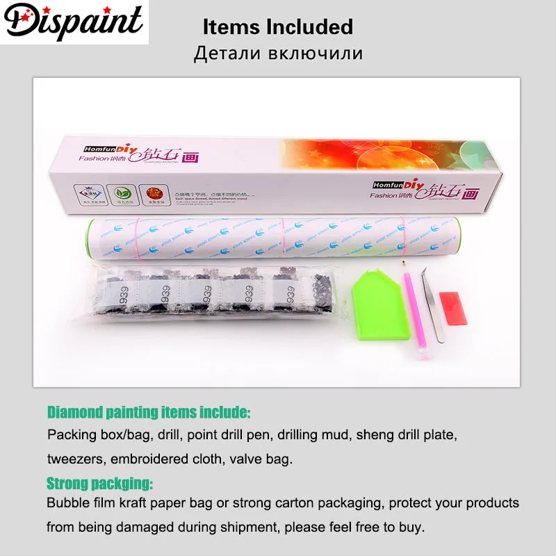 

Dispaint Full Square/Round Drill 5D DIY Diamond Painting "Eye makeup" 3D Embroidery Cross Stitch 5D Home Decor A10654