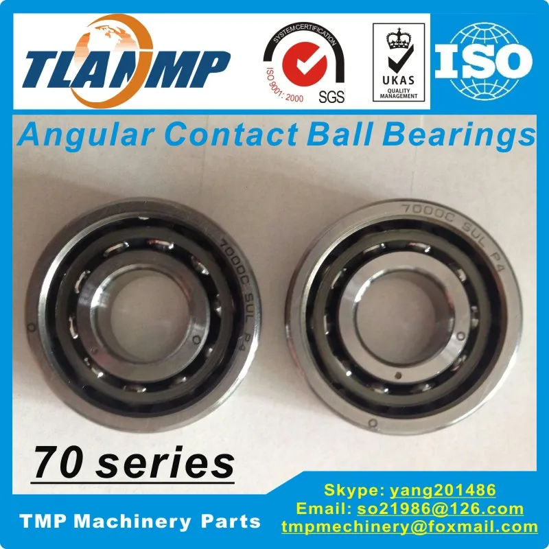 7004C 7004AC DB/DF/DT SU /P4 радиально упорный шарикоподшипник (20x42x12 мм) TLANMP подшипники