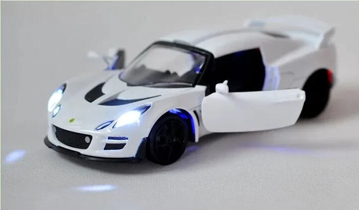 1:32 Масштаб литой металлический автомобиль модель для LOTUS EXIGE SCURA коллекция