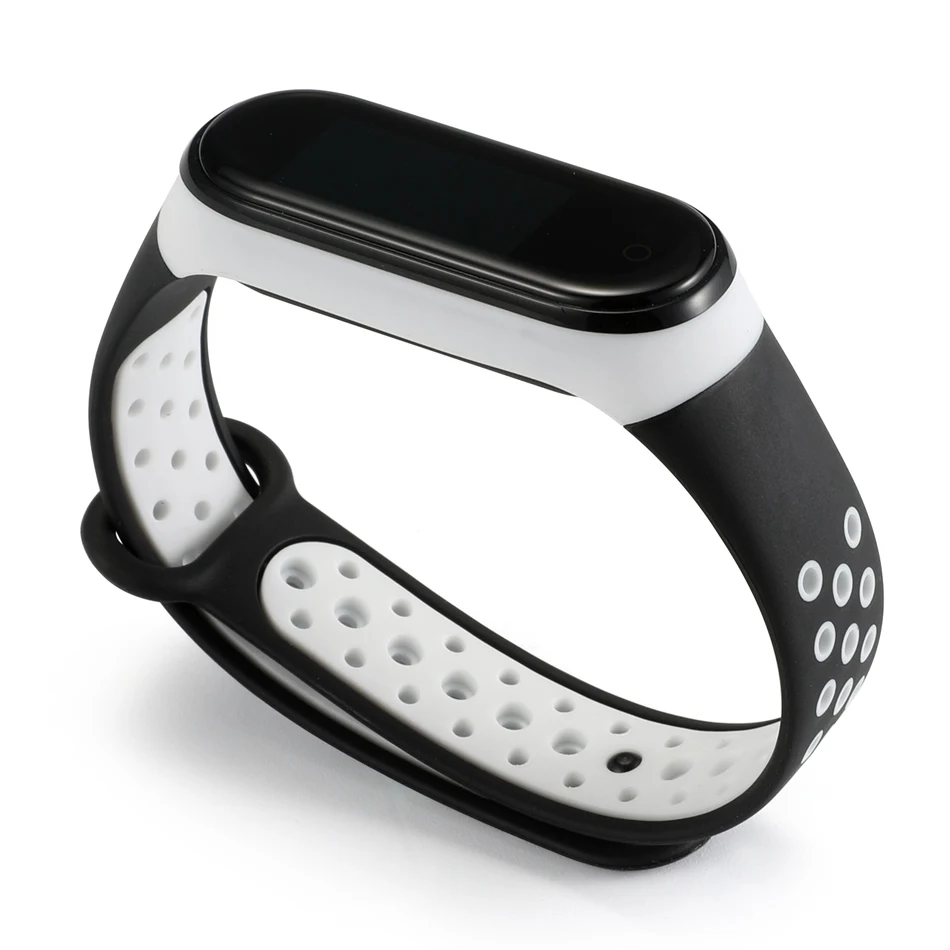 Style 2 B Браслет для xiaomi mi Band 3 4 спортивный ремешок часы силиконовый ремешок для xiaomi mi band 4 3 Correa браслет mi band 4 3 ремешок - Цвет: Style 2 B