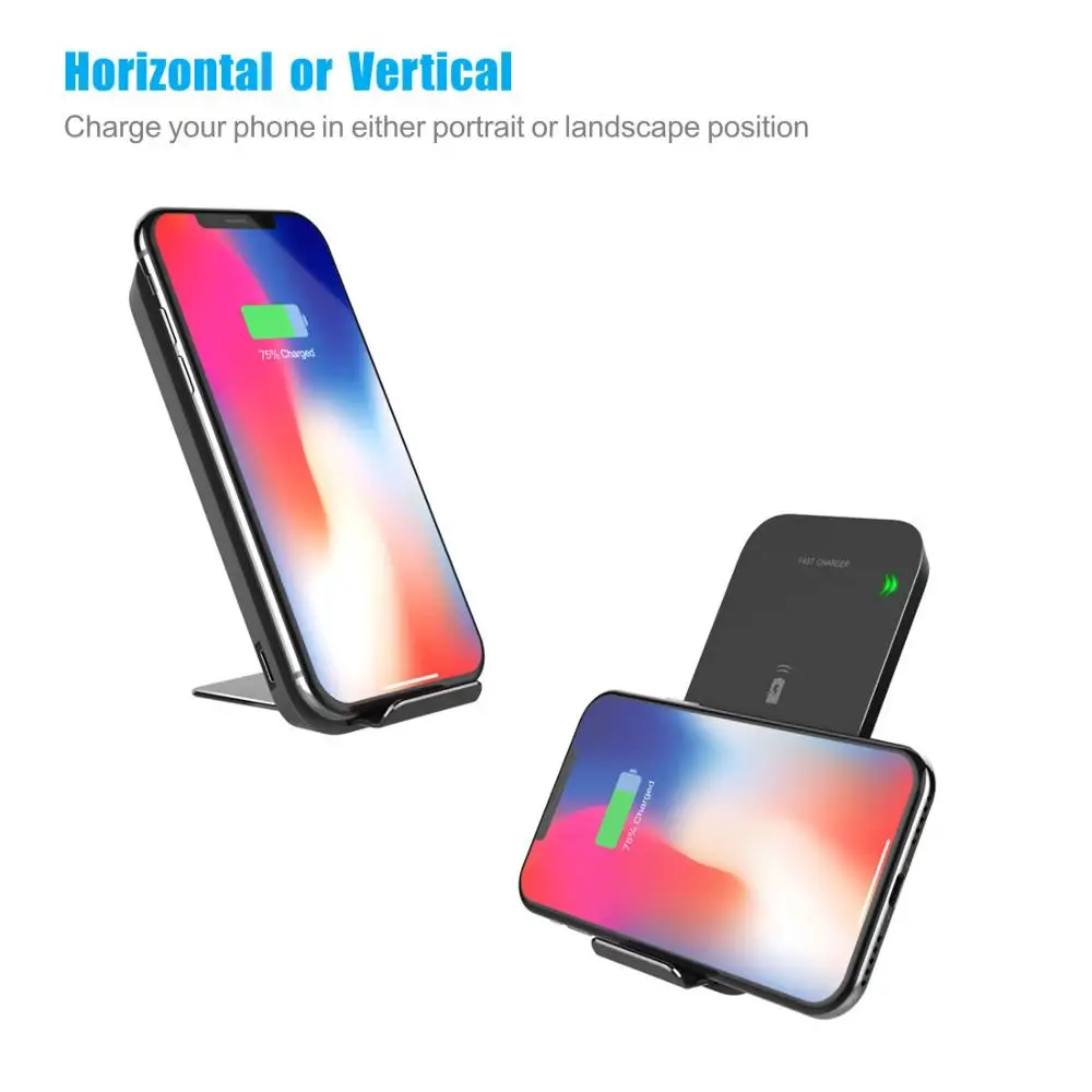 Беспроводное зарядное устройство Qi для Samsung Galaxy S10/S9/S8/IPhone XR XS X 8 8plus|Зарядные