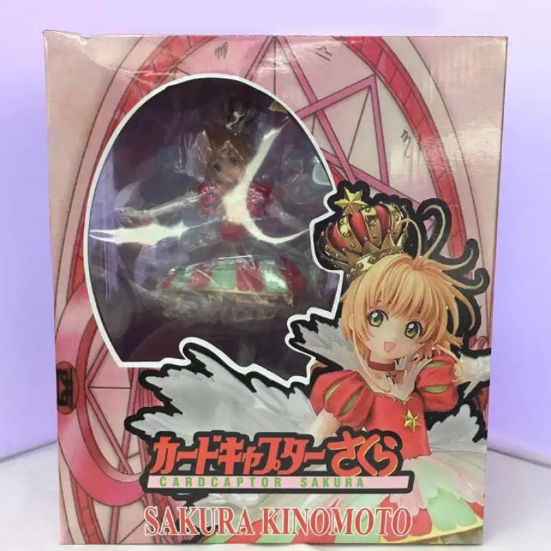 27 см карта аниме Captor Sakura Tsubasa Сакура КИНОМОТО 15 юбилей Angelo Corona Bambola фигурка модель |