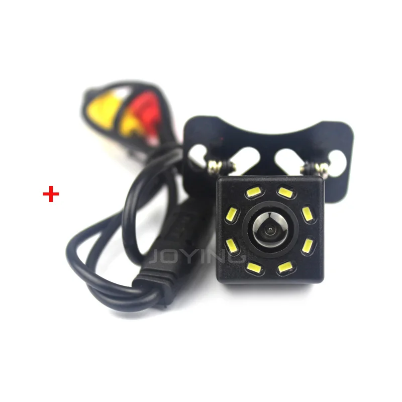 Rear View Camera JOYING, 2 Din, 8 дюймов, Android 8,1, автомобильный стерео процессор Intel, 8 ядер, 4 Гб+ 64 ГБ, универсальный сенсорный экран, автомобильная магнитола, gps навигация, Wifi, Bluetooth - Цвет: Rear View Camera