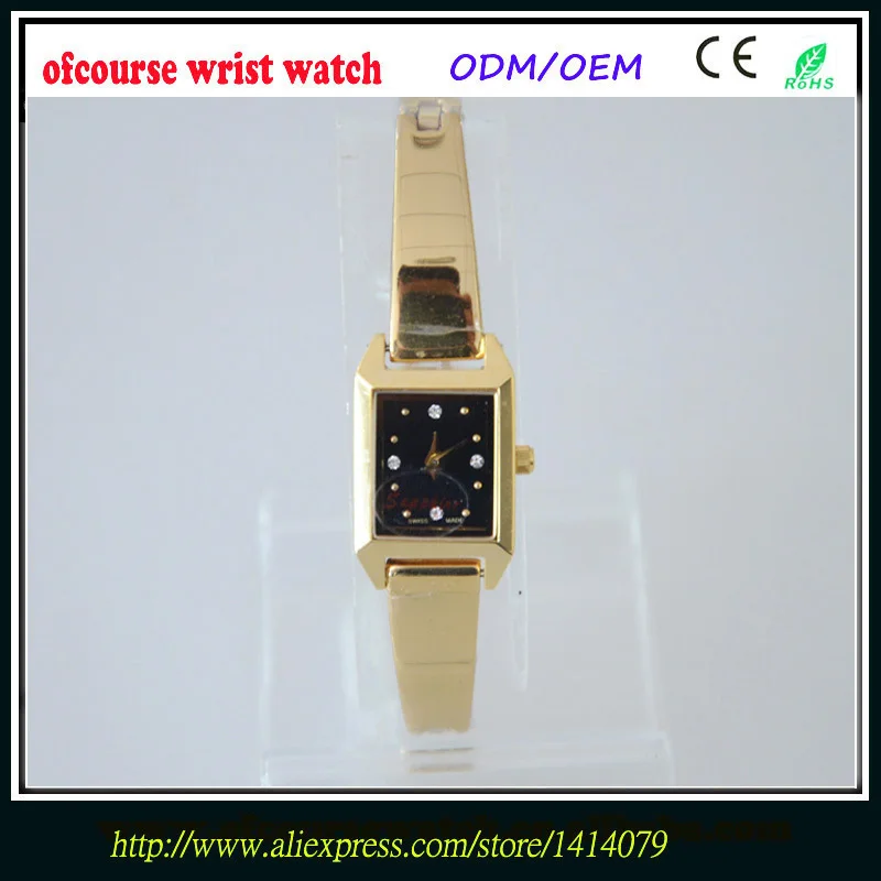 Women dress watches Ladies quartz watch vintage wristwatch gold color reloj mujer relogio feminino fashions 2014 | Наручные часы