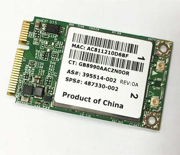 SSEA Новая беспроводная карта для Broadcom BCM94322MC MINI PCI-E 802 11 ABGN HP 540 550 2230s 2530P 6930P 6735b 6730s SPS