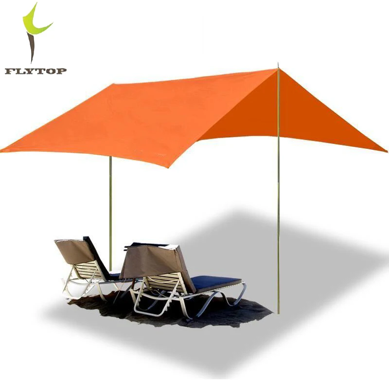 

400*295CM FlyTop Outdoor Beach Awning Tent Camping Sun Shelter gazebo pergola barraca praia Large Shade Protection Tents Canopy