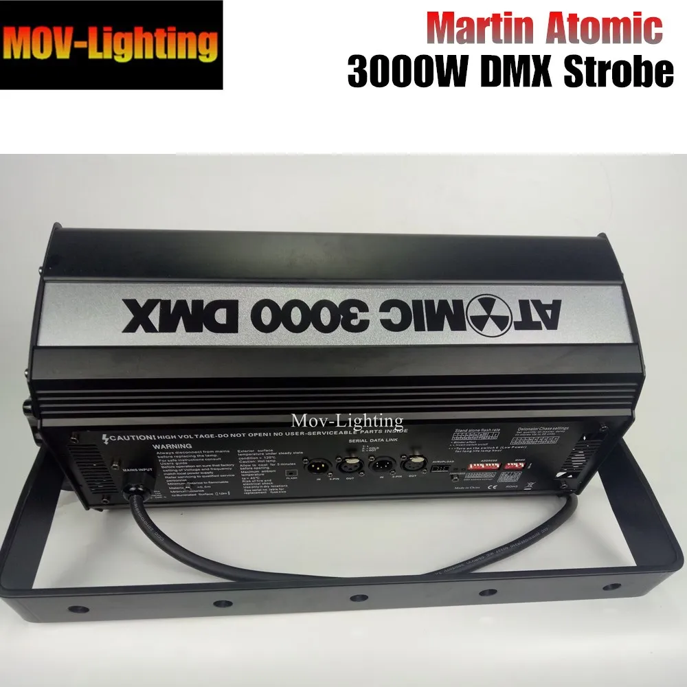 Набор белых 4 DMX 512 каналов Atomic 3000 Strobe Lights Kit 5600K Flood|Эффект освещения сцены| |
