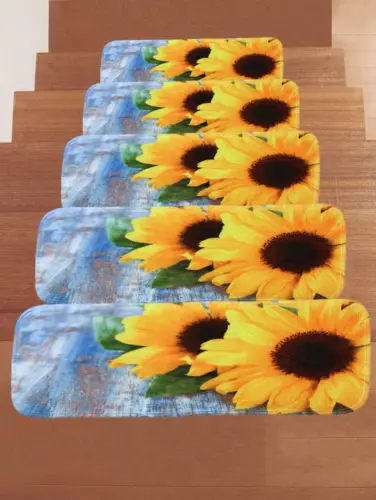 DIY 5 шт. 3D самоклеящаяся наклейка для лестницы подступень пол домашний