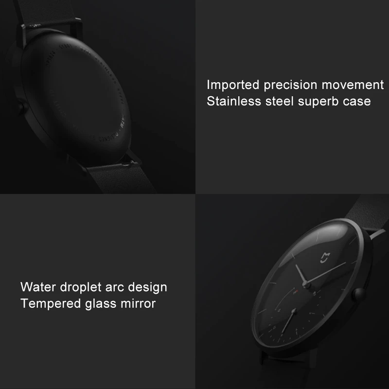 Оригинальный Xiaomi Mijia кварцевые часы Smart BT IP67 Водонепроницаемый механические