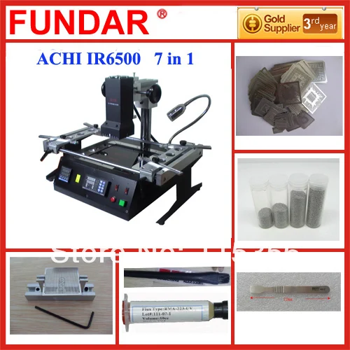 Паяльная станция комплект для реболлинга ACHI IR6500 IR BGA с шариком пайки чип