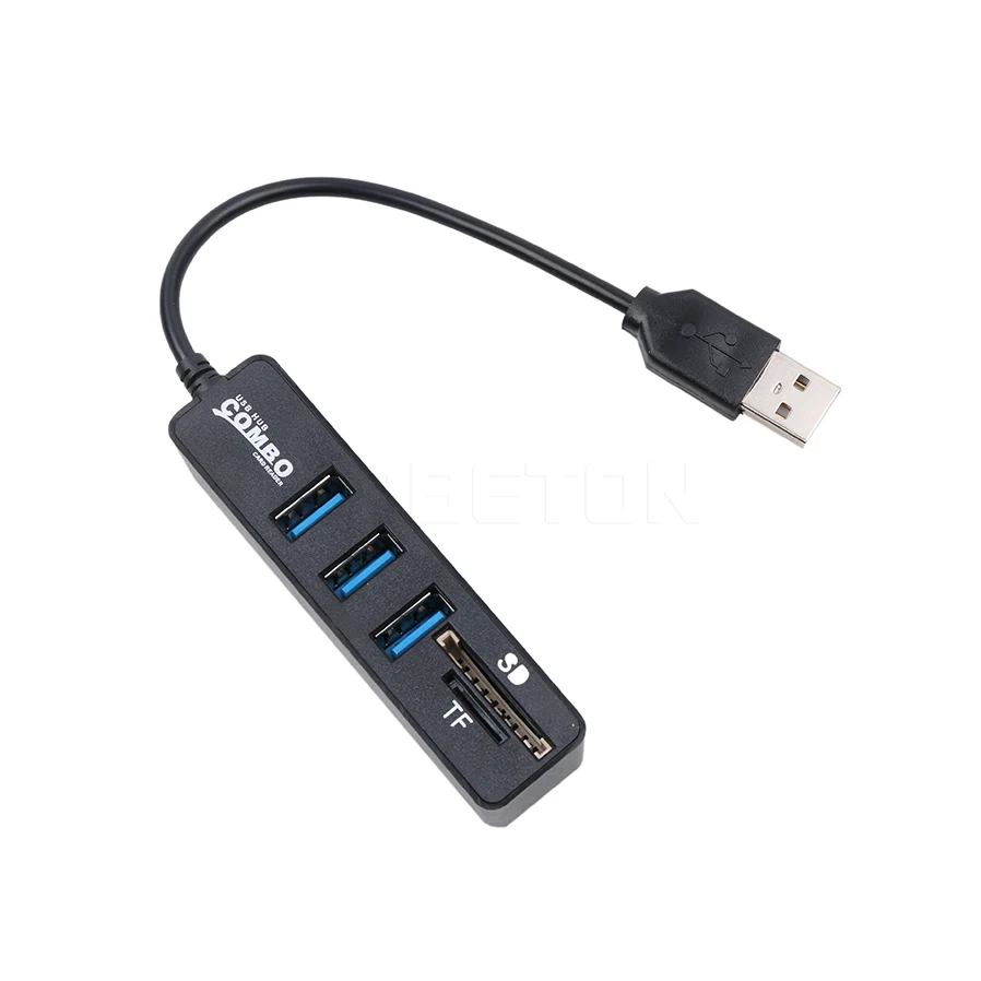Usb хаб Kebidu 3/6 портов расширитель концентратора высокоскоростной Мульти USB