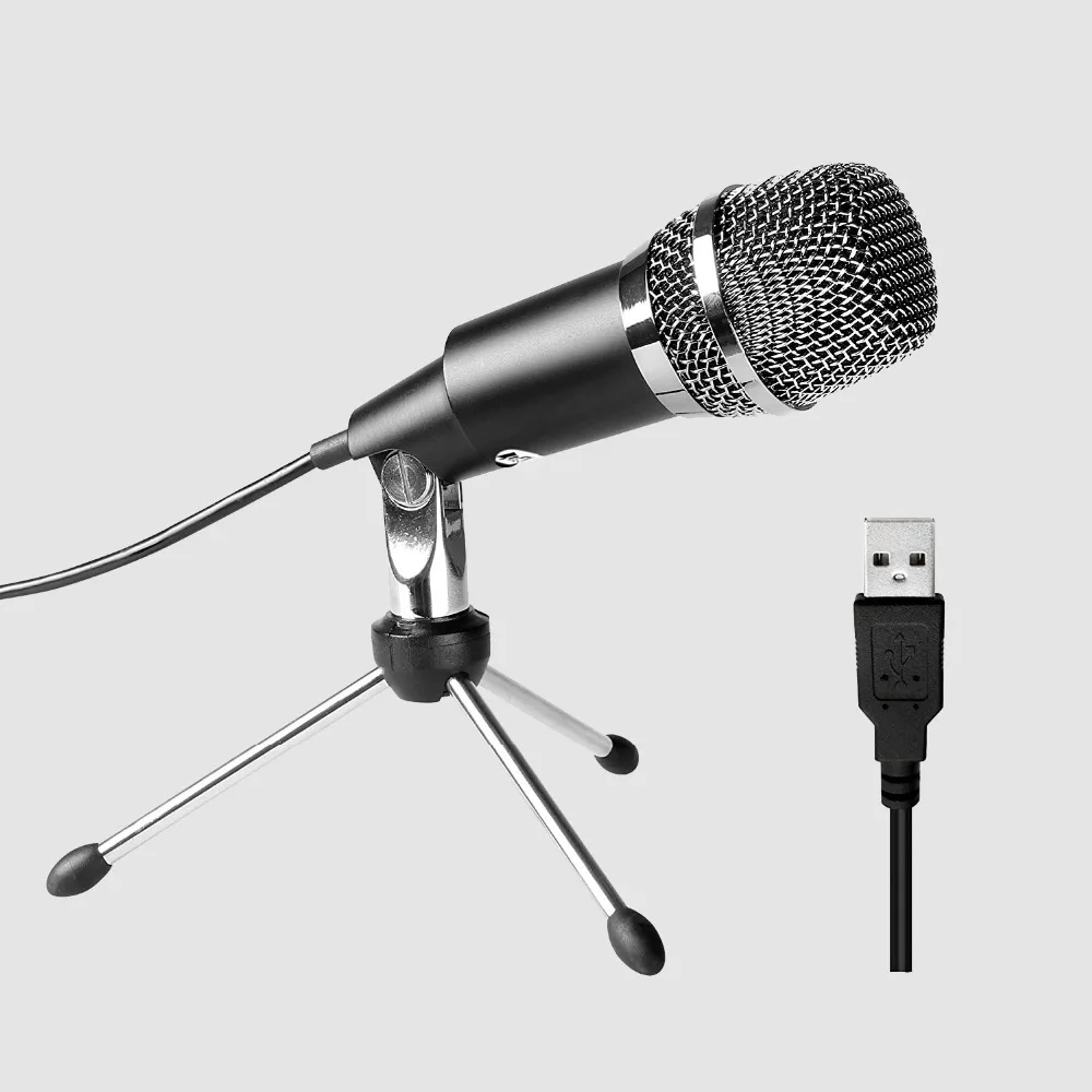 FIFINE USB микрофон для инструментальной игры видео запись youtube домашняя студия костюм для компьютера Macbook Высокая чувствительность K668-1