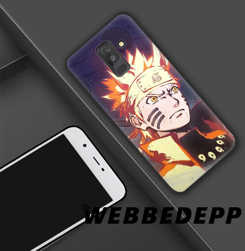 WEBBEDEPP логотип Akatsuki Наруто крутой Мягкий ТПУ силиконовый чехол для Samsung Galaxy S10 S10e S9