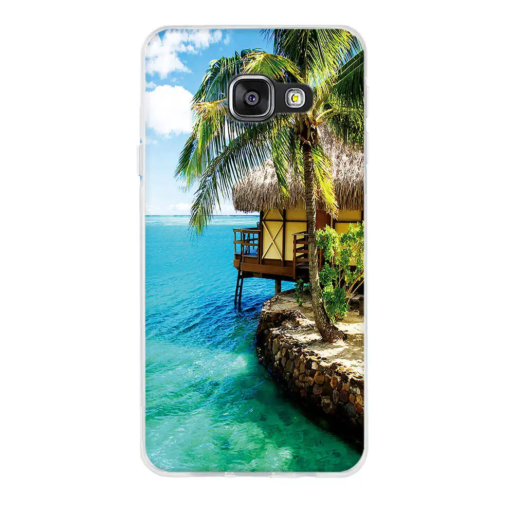Чехлы для телефонов Samsung Galaxy A3 2016 A310F чехол накладка A310 мягкий 3D из ТПУ с 4 7