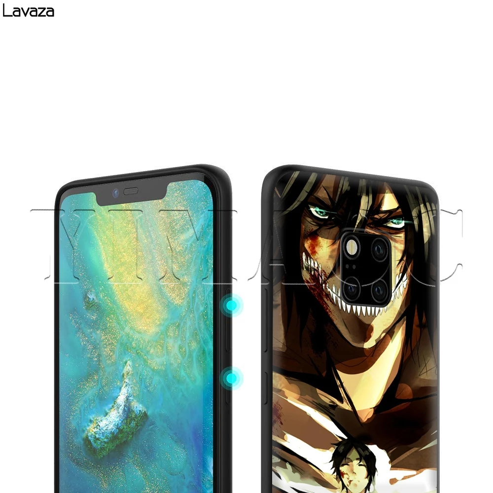 Lavaza для косплея по аниме атака на Титанов (чехол Huawei мат 30 20 Honor 6a 7a 7c 7x 8C 8x9 10 Nova 3i 3