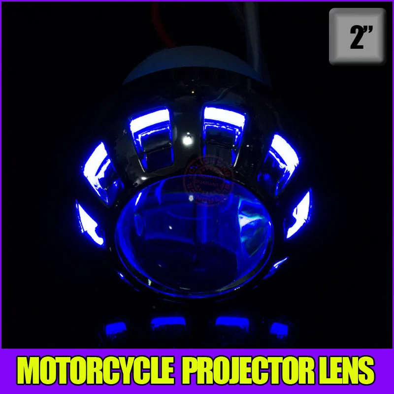 2.0 inch Авто Motorcyle Проектор объектив с hid ксеноновые фары дальнего и ближнего света