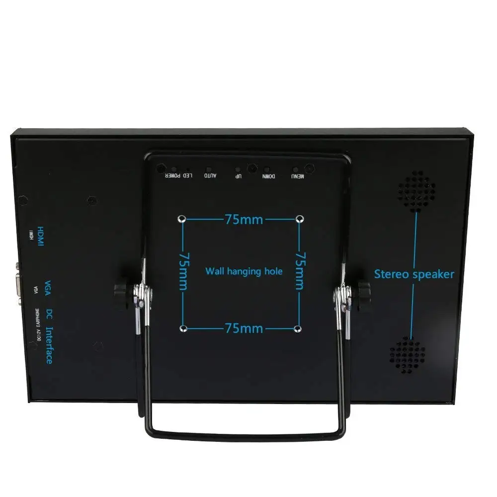 10 1 дюймов 1280x800 ips HD разрешение портативный ЖК игровой монитор ПК для PS3/PS4/XBOx360 с