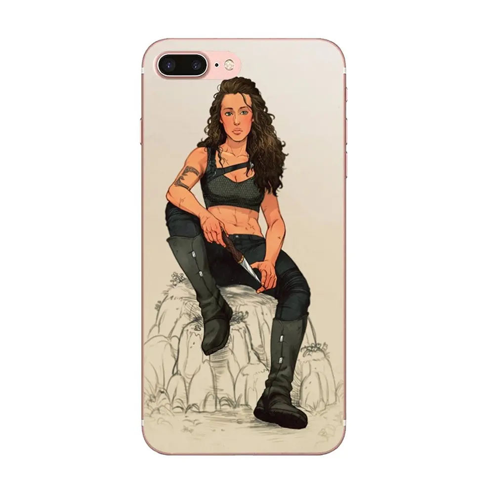 Для Moto G G2 G3 G4 G5 G6 G7 HTC 530 626 628 630 816 820 One A9 M7 M8 M9 M10 E9 U11 TPU Patterns Lexa Tattoo The 100 Black Soft |