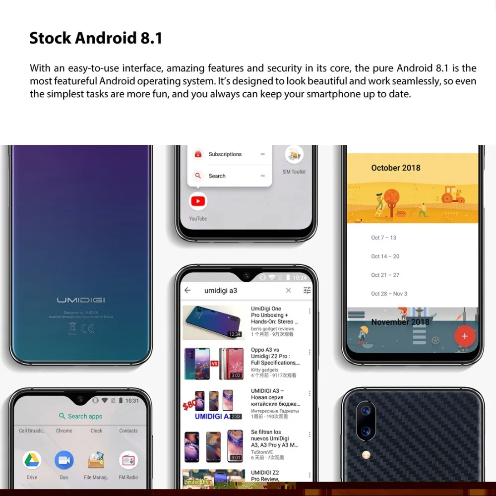 Umidigi One Max, 4G мобильный телефон, 4 Гб, 128 ГБ, 6,3 дюйма, полноэкранный смартфон с каплями воды, 4150 мАч, NFC, беспроводное зарядное устройство, мобильный телефон с функцией распознавания лица