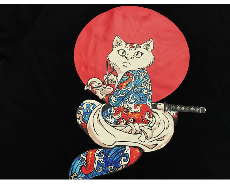 Aolamegs, Мужская футболка, японская футболка с рисунком Ukiyo-e, повседневные футболки с круглым вырезом, Harajuku, уличные футболки, летняя уличная одежда