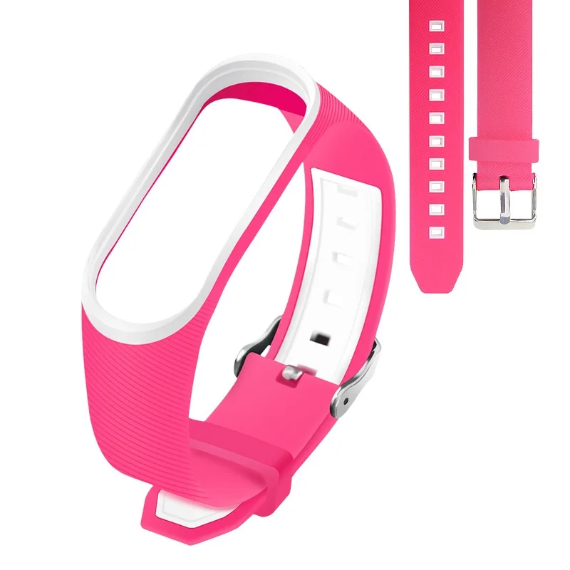 Браслет mi band 4 и 3, сменный ремешок для Xiaomi mi, цветной ремешок, браслет против потери, браслет для Xiaomi mi Band 3
