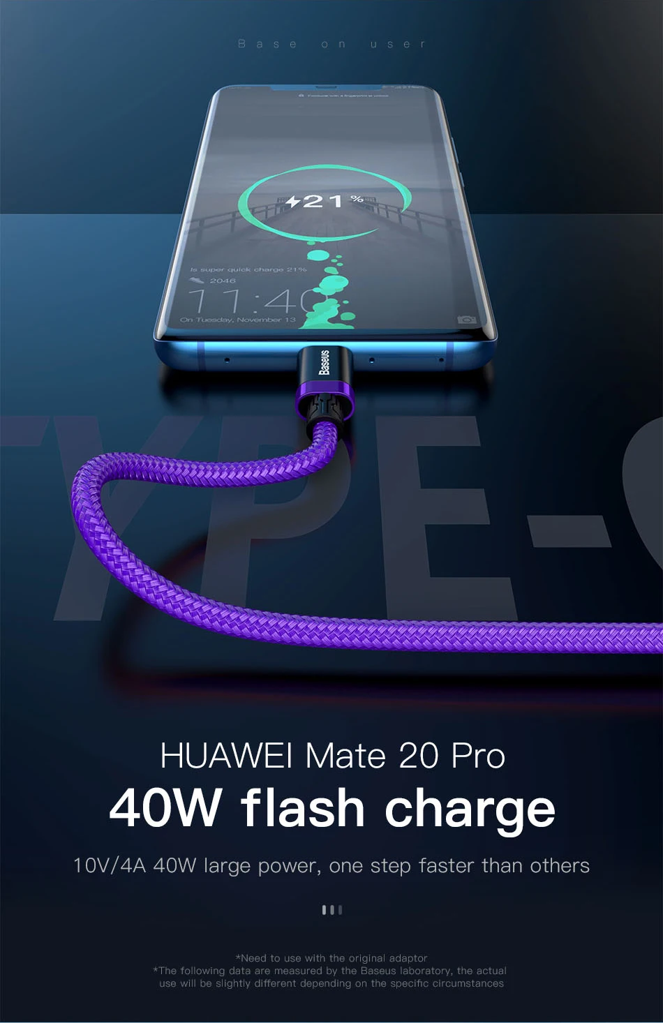 Baseus 5A Flash Supercharge usb type C кабель для huawei P20 Pro mate 20 Quick Charge type C зарядный кабель для Xiaomi Note 7