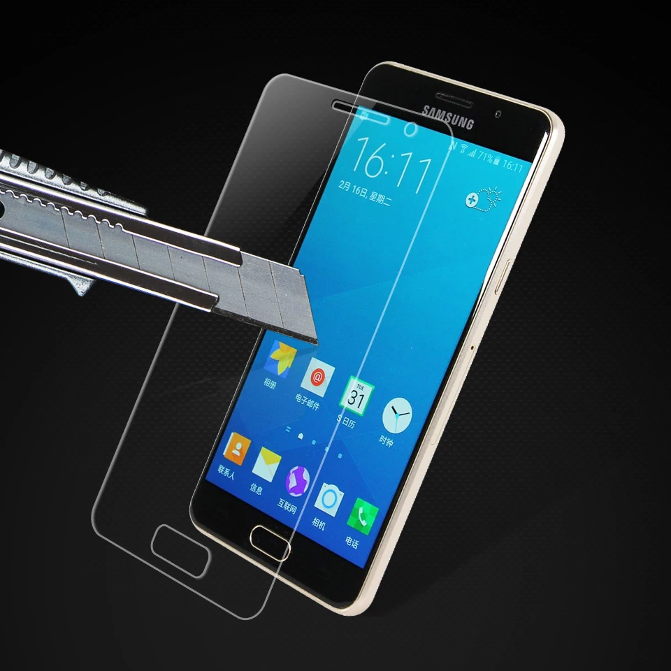 Защитное стекло для samsung Galaxy A5 2015 закаленное 2 шт.|screen protector|glass for samsungtempered glass |
