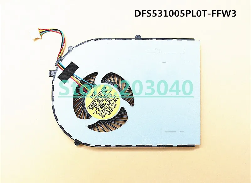 

New Original laptop/notebook CPU Cooling Fan For Lenovo Ideapad S510P S410P KSB0705HB-DB04 DFS531005PL0T-FFW3 23.10797.001
