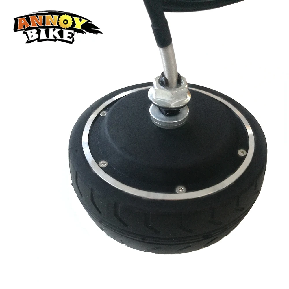 5 дюймов мотор колесо DC 24V36v 200W250W электроколесо электросамокат концентратор