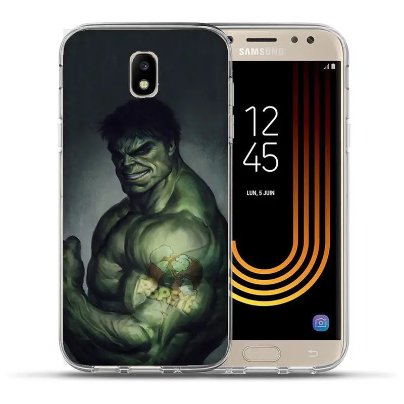 02 Чехол Marvel с Мстителями для samsung Galaxy J3, J5, J7,,, J2 Prime, G530, мягкий ТПУ чехол, чехол Capinha Etui - Цвет: 02