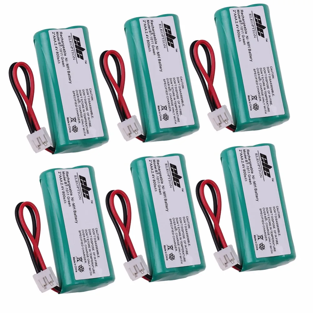 Высокое качество 2 4 V 800mAh Ni-MH Аккумуляторный Аккумулятор для Uniden BT-1011 BT-1018 BT1011 BT1018