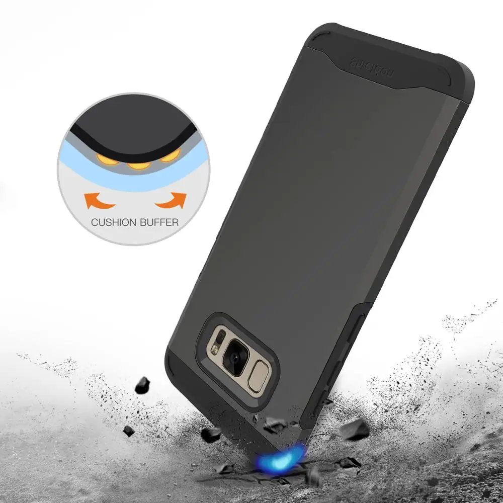 SHIELDON горная серия чехол для Galaxy S8, тонкая посадка амортизация 2 в 1 Двухслойный дизайн ударопрочный защитный чехол